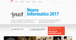 Desktop Screenshot of neuroinformatics2017.org
